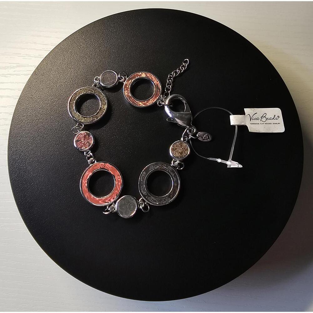 Viva Beads Circles Chestnut Bracelet